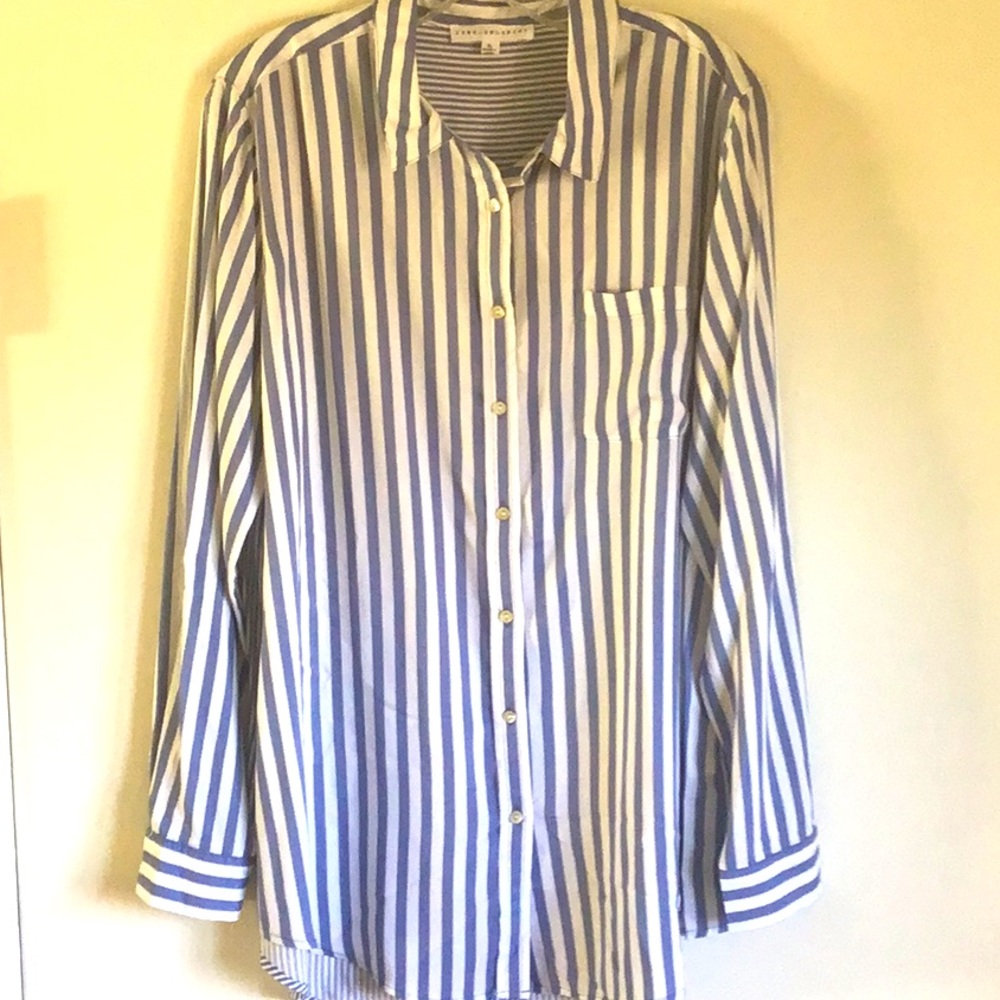 Jan & Delancey Striped Shirt